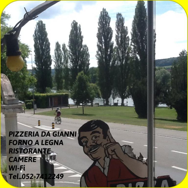 Guest House Pizzeria Pazza Da Gianni Stein Am Rhein Exteriör bild